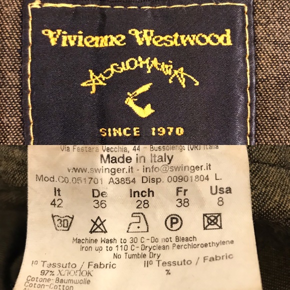 Rare Vintage Vivienne Westwood Jean Jacket - Picture 14 of 15